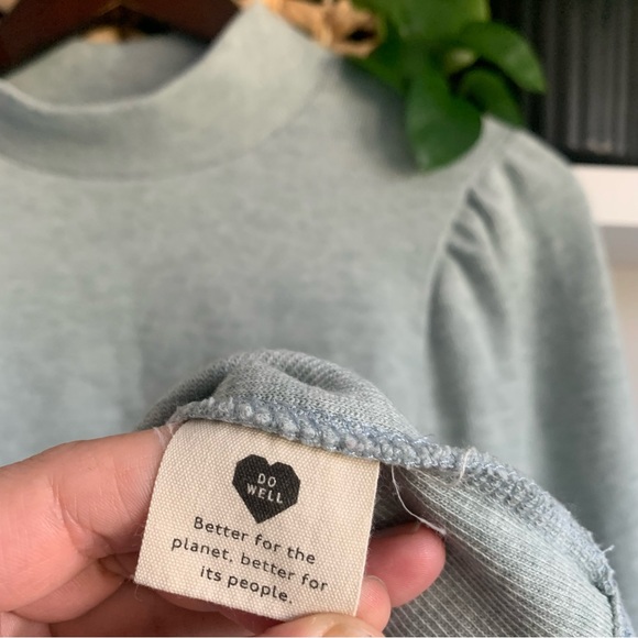 • [Madewell] High Neck Top • - Picture 6 of 10